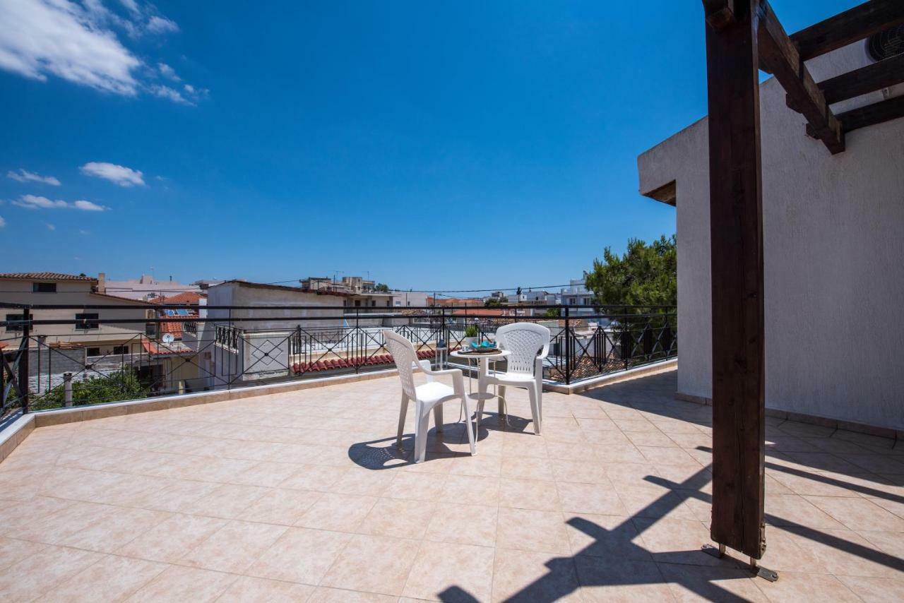 Top Floor Modern Studio In Central Koropi Daire Dış mekan fotoğraf