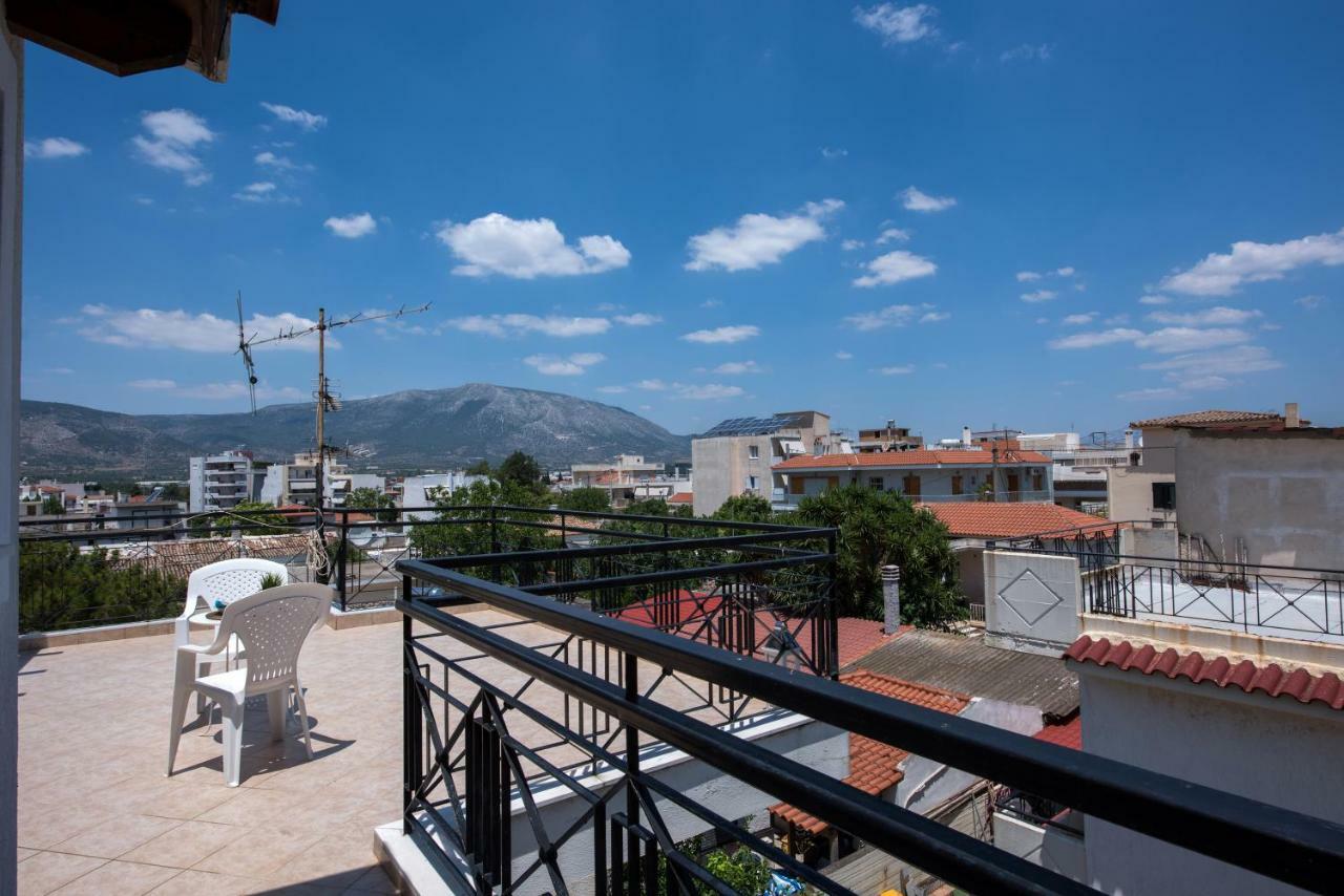 Top Floor Modern Studio In Central Koropi Daire Dış mekan fotoğraf